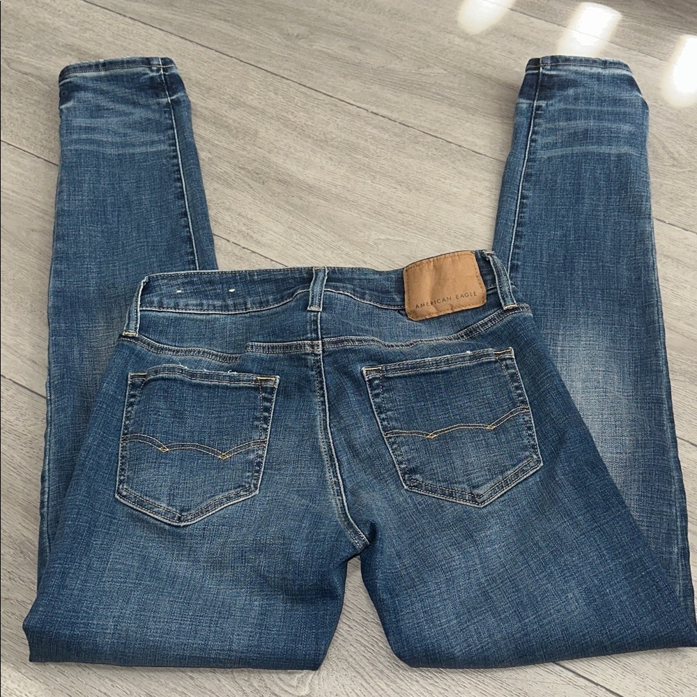 American Eagle Outfitters Dark Blue Denim size 28 - Picture 9 of 11
